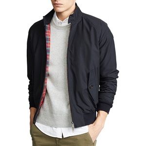 Baracuta Men’s Navy Bomber Jacket